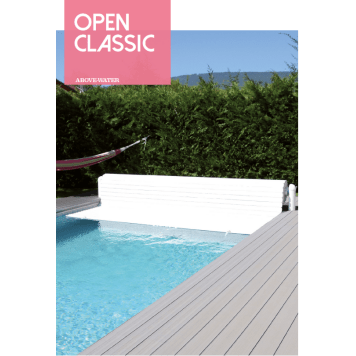 Open Classic - Automatiskt poolöverdrag med upprullning