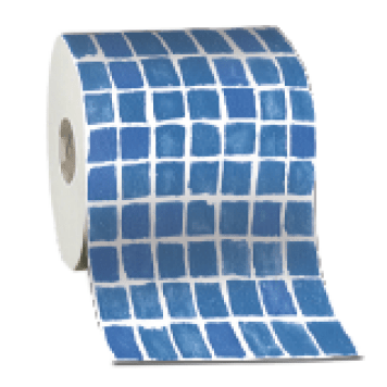 Mosaik Blå