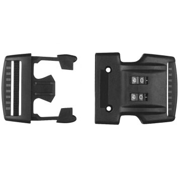 Clips med Kombinationslås till Spalock, 4-pack